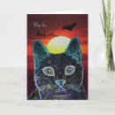 Recherche de black cartes halloween Cat