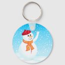 Recherche de noël heureux porteclés Bleu