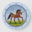 Recherche de mustang sauvage horloges Équestre