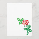 Recherche de conception florale cartes postales Rose