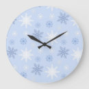 Recherche de flocons neige horloges Glace