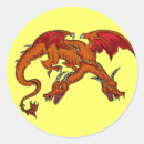Recherche de tête dragon autocollants Imaginaire