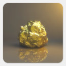 Suche nach wertvollen aufkleber Goldgelb