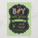 Suche nach football einladungen Babydusche