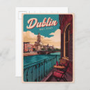 Suche nach vintage karte von dublin postkarten Republik irland