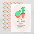 Recherche de cactus mignon invitations Fleur