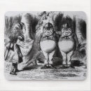 Recherche de tenniel john tapis souris Alice