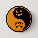 Recherche de ying yang badges Noir