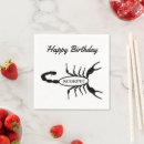 Recherche de scorpion serviettes Anniversaire