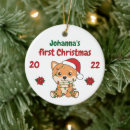 Recherche de shiba ornements Noël