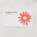 Recherche de fleurs tropicales cartes visite Simple