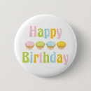 Recherche de petits gâteaux badges Heureux