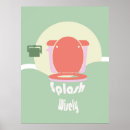 Suche nach lustige zeichen poster Toilette