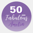 Recherche de birthday party autocollants Cinquante