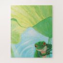 Recherche de grenouille puzzles Animal