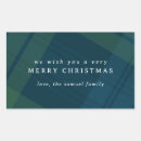 Recherche de tartan de noël autocollants Simple