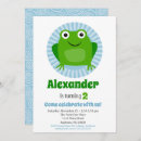 Recherche de grenouille heureuse invitations Pour enfants