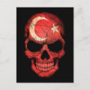 Recherche de drapeau turc cartes postales Drapeau de la turquie