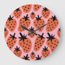 Recherche de fraises horloges Arrière plan