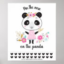 Recherche de panda rose posters Girly