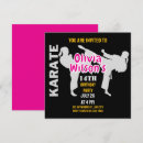 Recherche de taekwondo invitations D'anniversaire