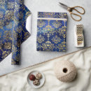 Recherche de damas papier cadeau Bleu