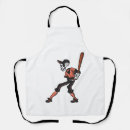 Recherche de joueur de baseball tabliers Effrayant