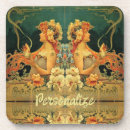 Recherche de publicité dessous de verres Vert