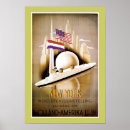 Suche nach amerika linie poster Reise