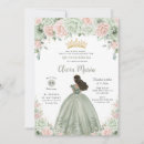 Recherche de sage green quinceanera invitations Pour enfants