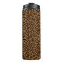 Recherche de fourrure de léopard tasses Illustration