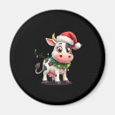 Recherche de vache kawaii magnets Cow boy
