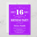 Suche nach 16 feier geburtstag einladungen Sweet sixteen