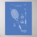 Suche nach tennis racket poster Vintag