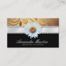 Recherche de mariage marguerite cartes visite Fleuriste