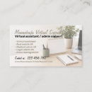 Recherche de assistant virtuel cartes visite Soutien administratif