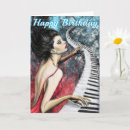 Recherche de piano anniversaire cartes Pianiste