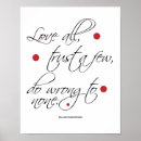 Suche nach vertrauen poster Liebe