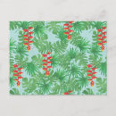 Recherche de heliconia cartes postales Aquarelle