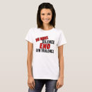 Recherche de silence femme tshirts Politique
