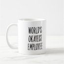Recherche de meilleur employé tasses Texte
