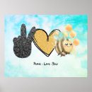 Suche nach bienen liebe poster Aquarell