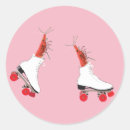 Recherche de patineuse autocollants Pour elle