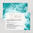 Recherche de bleue turquoise de rsvp invitations Bleu sarcelle