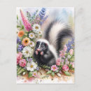 Recherche de moufette cartes postales Nature