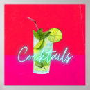 Suche nach rosa cocktail poster Aquarell