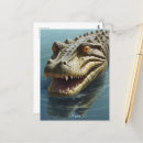 Recherche de crocodiles cartes postales Alligator