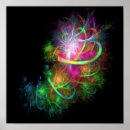 Recherche de fractales originales posters Coloré