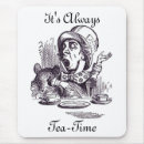 Recherche de tenniel john tapis souris Vintage