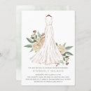 Recherche de ivory bridal shower invitations Moderne